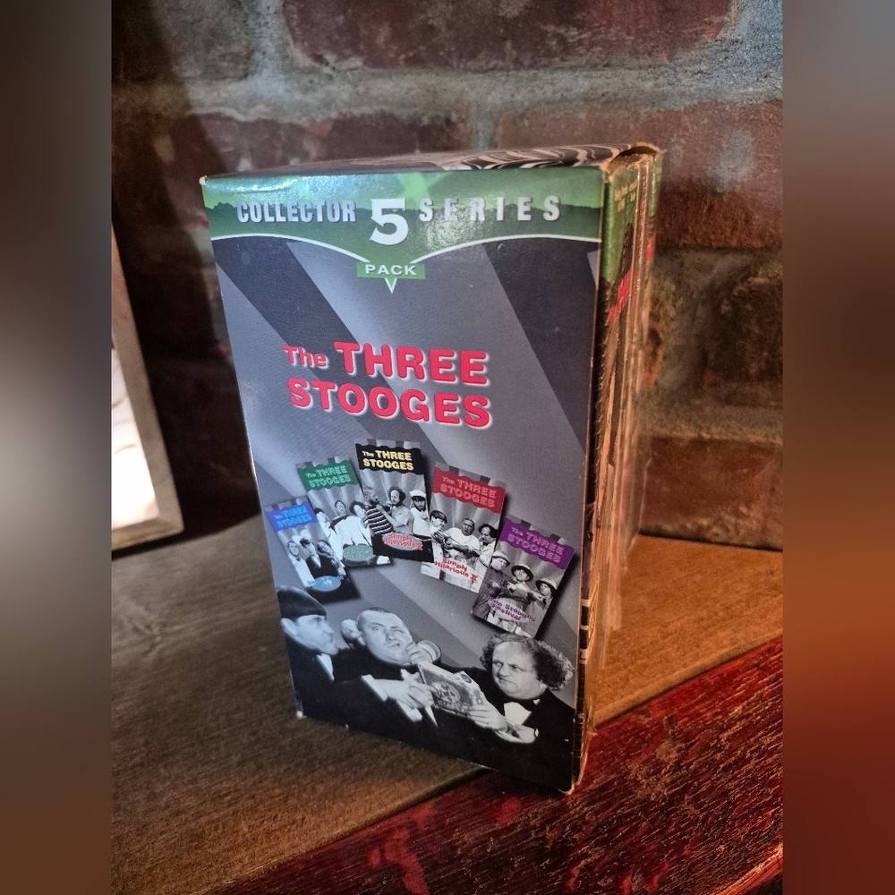 The Three Stooges Collector's 5 Series Pack - Black and Gray